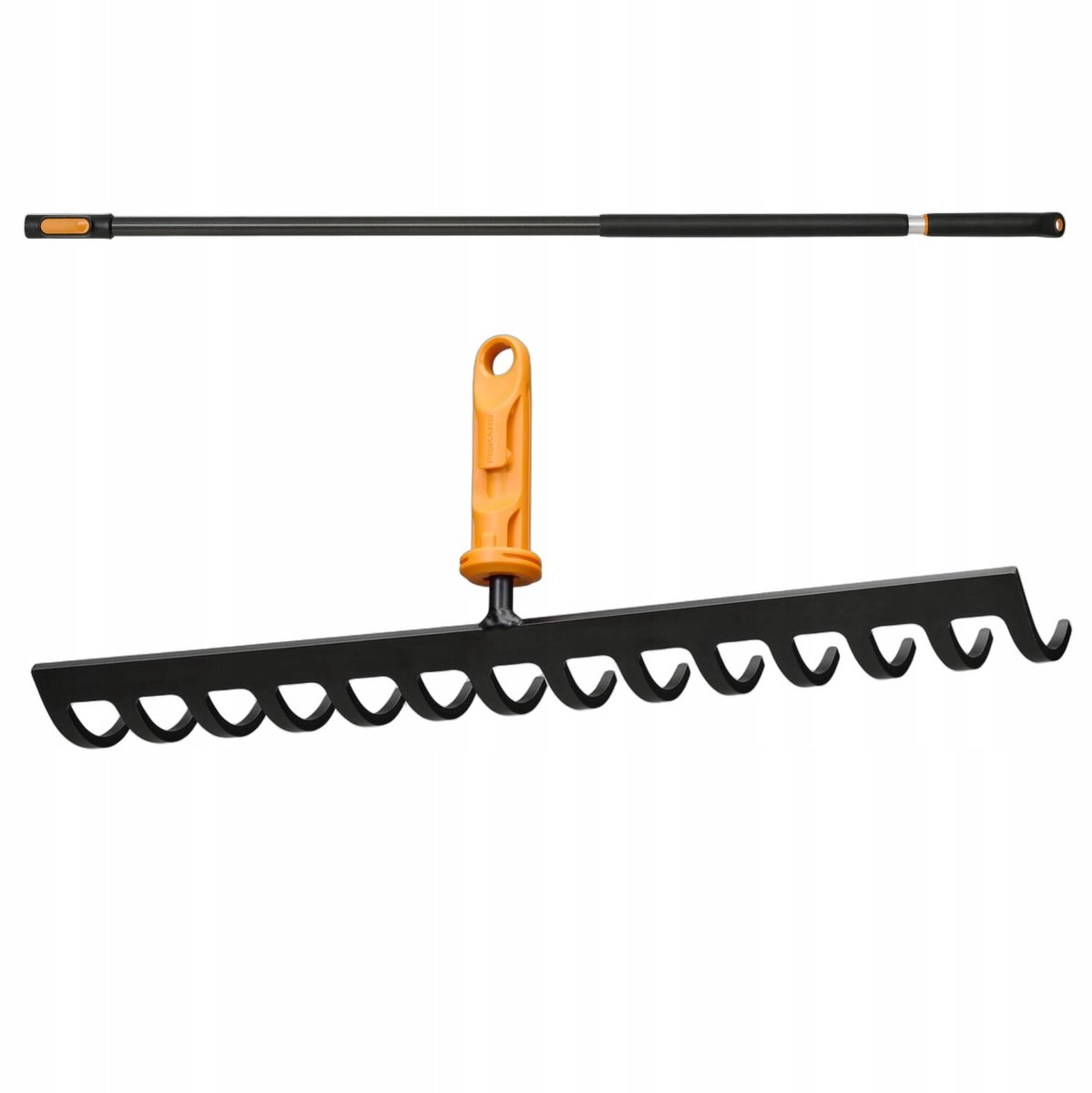 Fiskars OneClick Telescoopsteel met Metalen Bladhark 14 Tanden