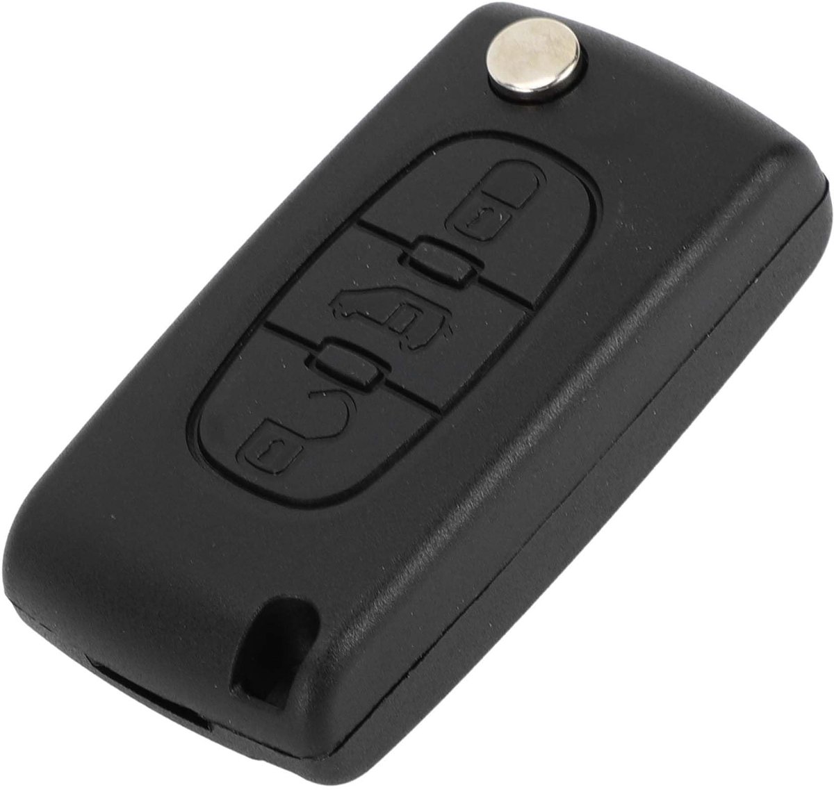 Dailygoods - 3 Knoppen Sleutelbehuizing voor Citroen Berlingo