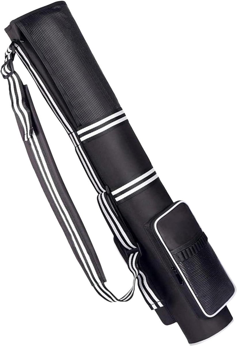 Golftas - Clubtas - Sporten en Reizen - Waterdicht Oxford Doek - Voor 3-9 Clubs - Zwart