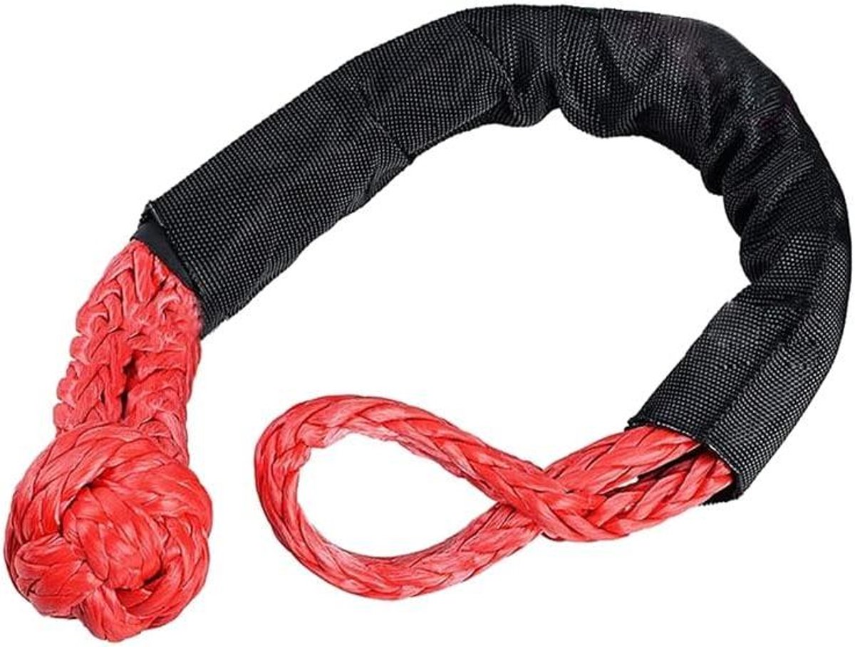 Touw Beugel - Slepen Lus - Auto Verplaatsen - Hoge Treksterkte - 1/2 Inch - Zwart