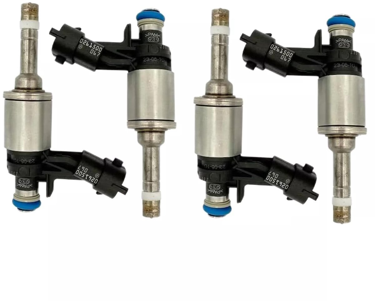 SOUQONE- Injectiemondstuk 4 Stuks - Geschikt voor A-Romeo 159/Brera/Giulietta - 1.8 TBi - 1742 cc - 200 pk - Toepassingslijst 2009-2018 - Brandstofinjector