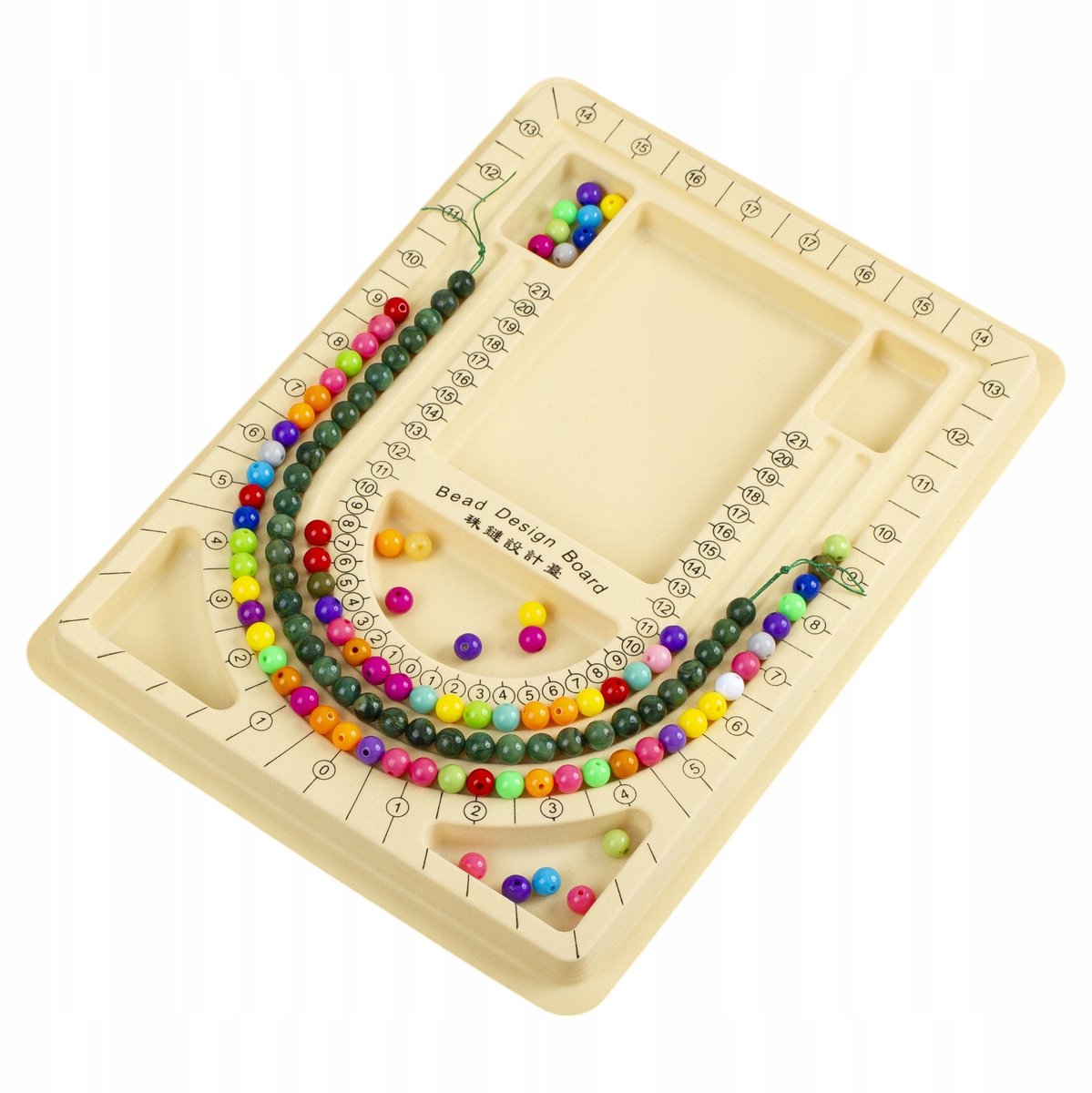 Flock-gevoerd Sieraden Organizer, 32.5x23.5cm, voor Kralen & Sieraden