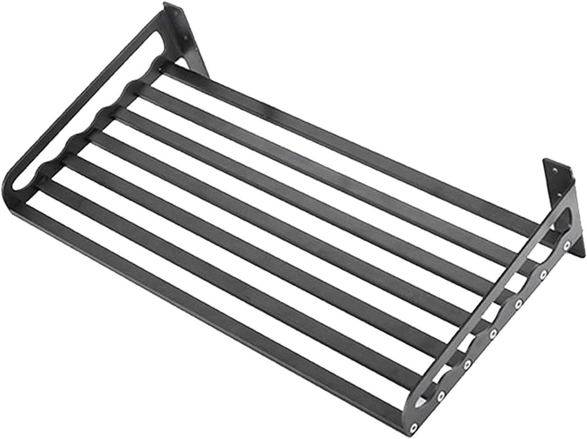 Magnetron Opbergrek - Wandplank Keuken - Keuken Organiseren - Sterke Aluminium Constructie - 40 Cm - Zilver