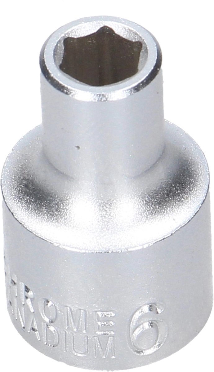 MJW dopsleutel 3/8" 6 mm zeskant - duurzaam CrV-staal