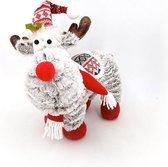 Rendierpop - knuffel - rendier - kerst - TW05 -  25,4 cm