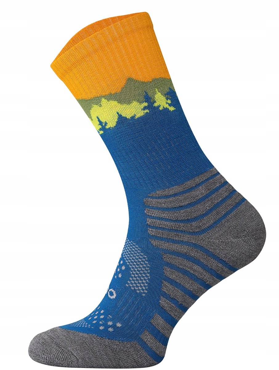 FALCON TRAIL Merino Wandelsokken Ademend & Vochtafvoerend Blauw
