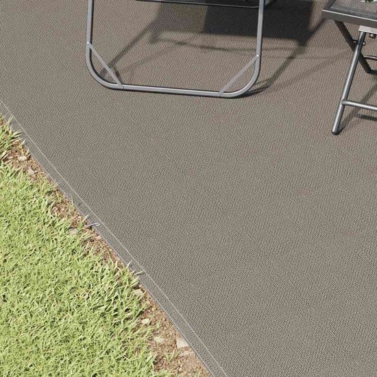 vidaXL - Tenttapijt - Lichtgrijs - 400 - × - 300 - cm - Polyetheen van Vidaxl — afbeelding 3