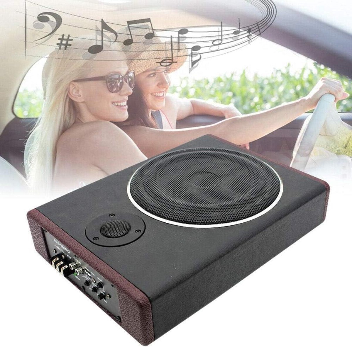 Underseat Subwoofer - Auto Versterking - Speakers - geluidspower