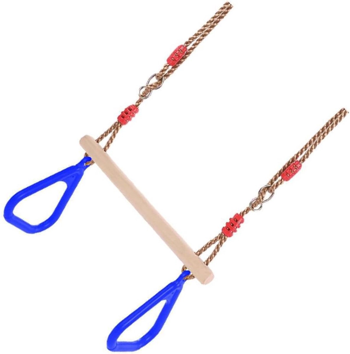 Schommel set - Gymnastiek ringen - Buiten spelen - Verstelbare lengte - 74-108 cm - Niet gespecificeerd