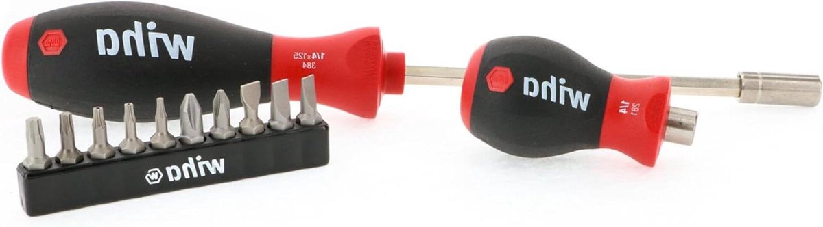 Computer Tech Set - Precisie Schroevendraaiers - Elektronica Reparatie - Ergonomische Kussen Grip - 12 Delig - Grijs