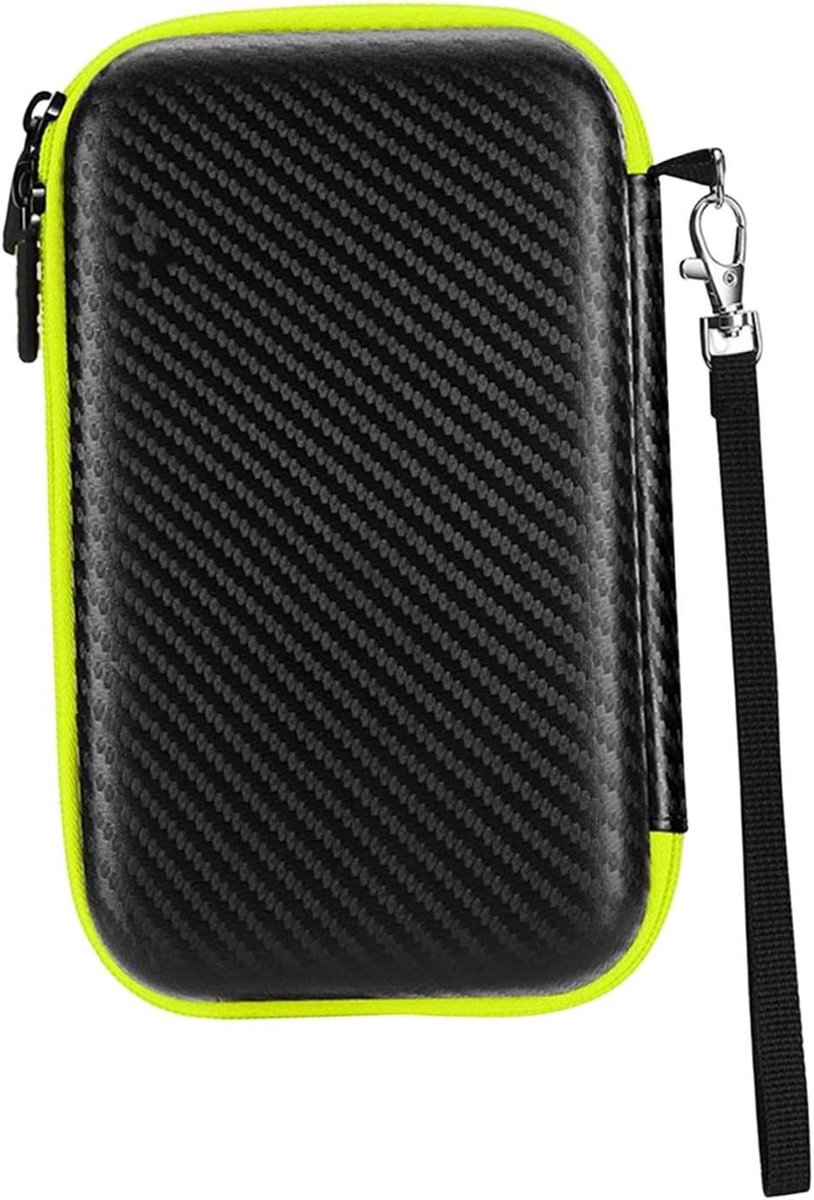 Draagbare Beschermhoes - Reis Etui - Elektrisch Scheren - Schokbestendig Materiaal - 20 x 12.6 x 6.5cm - Zwart