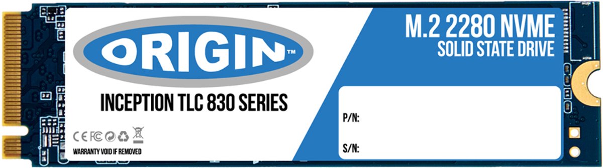 Origin Storage 1D0H6AA-OS internal solid state drive 256 GB M.2 PCI Express 3.0 NVMe 3D TLC