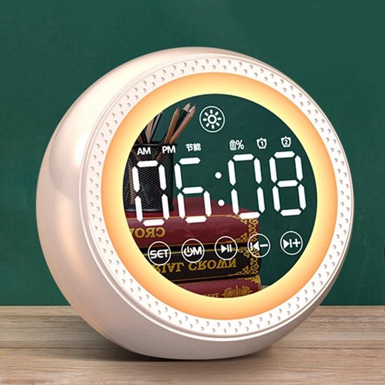Witte Ruis Machine - Slaapgeluiden Apparaat - Verbeteren Slaap - 25 Rustgevende Geluiden - 240 Grams - Beige — afbeelding 2