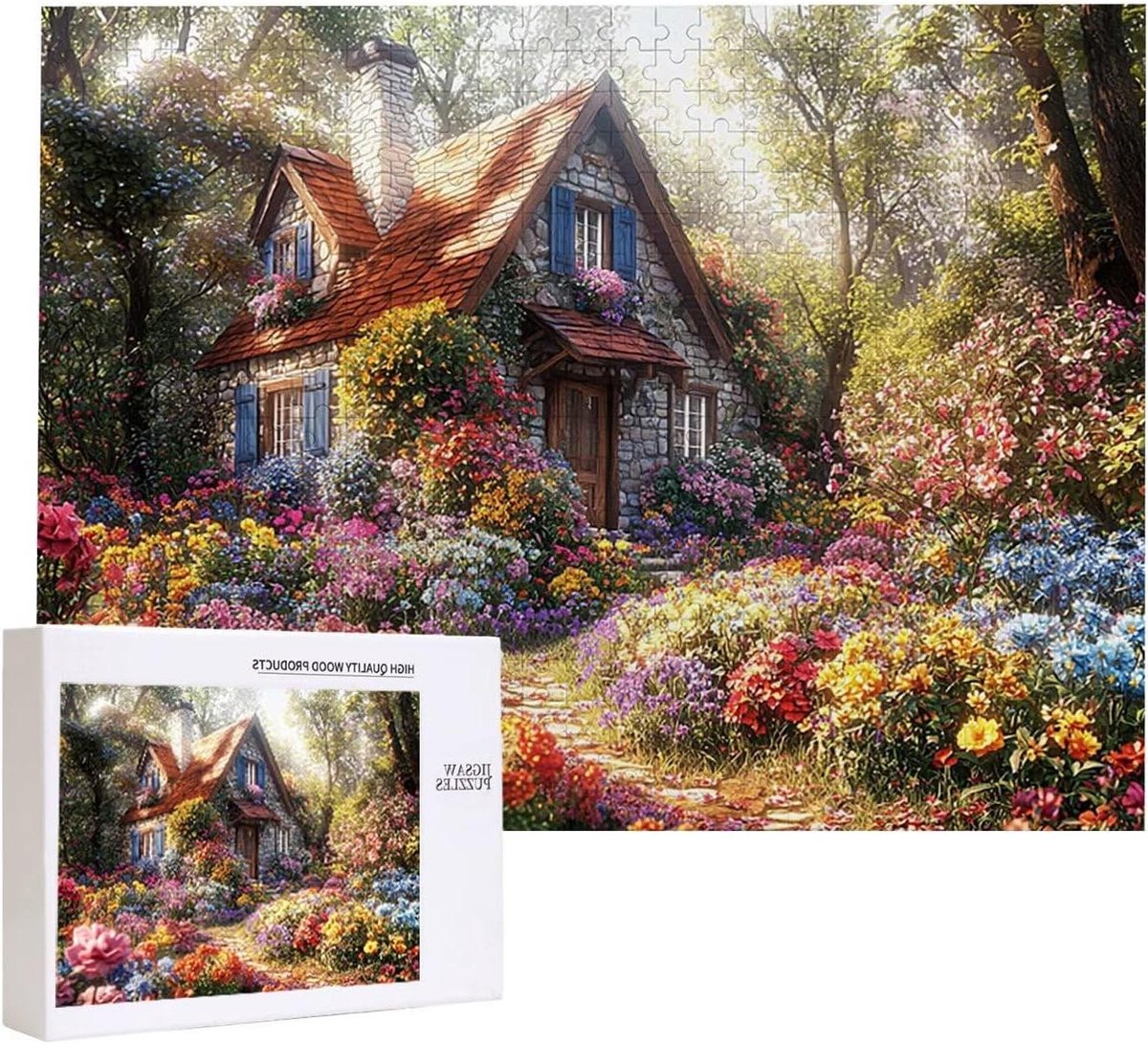 Legpuzzel Volwassenen - Familie Puzzel - Ontspannend Tijdverdrijf - Natuurlijk Hout Materiaal - 3000 Stukjes - Meerdere Kleuren