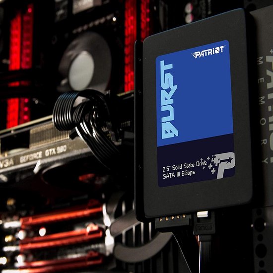 Interne SSD - Opslag Schijf - Systeem Upgrade - Hoge Snelheid - 2.5 inch - Zwart — afbeelding 2