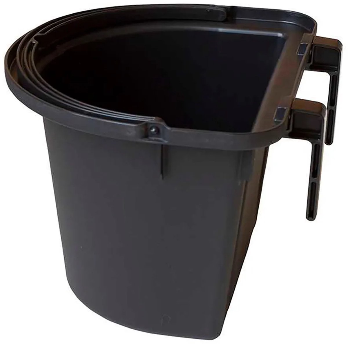 Marjoman Distribucion Deurhanger Voerbak Met Handvat Zwart