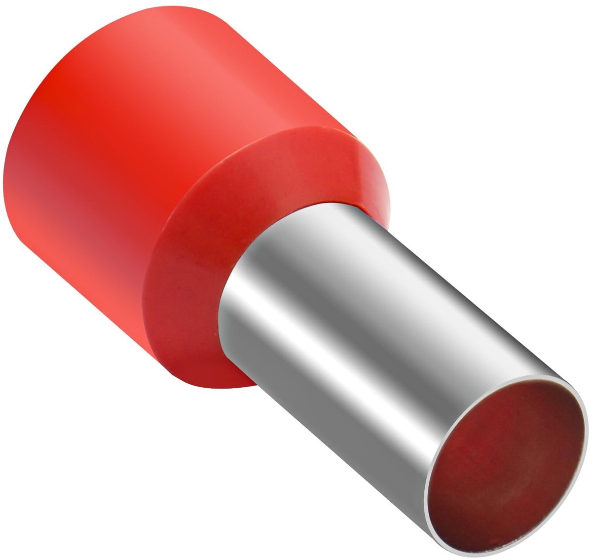 IMstore - Crimp Cable Lugs - 50 Stuks - Hoogwaardige Isolatie - Rood - Koperen Verbinding - Voor Elektrische Installaties - 2/35 mm²