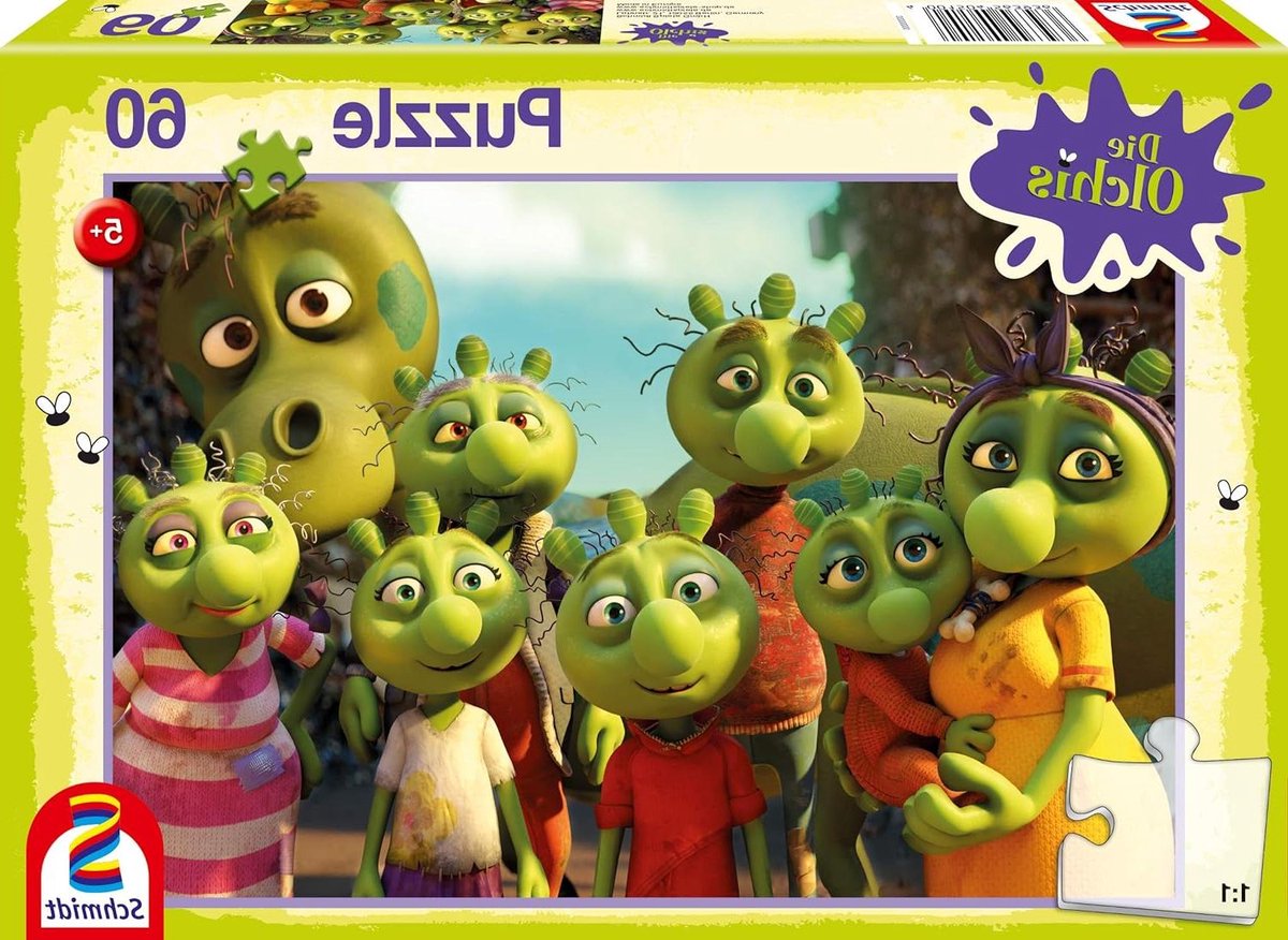 Kinderpuzzel - Legpuzzel Puzzelspel - Kinderspel - 60 Stukjes - 361 x 243 cm - Multicolor