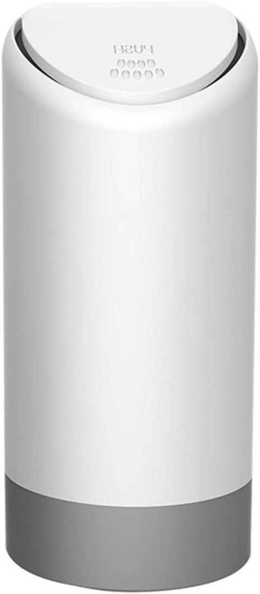 Auto Vuilnisbak - Opbergdoos Houder - Netjes Houden Auto - Lichtgewicht Siliconen - 16x6.5cm - Wit