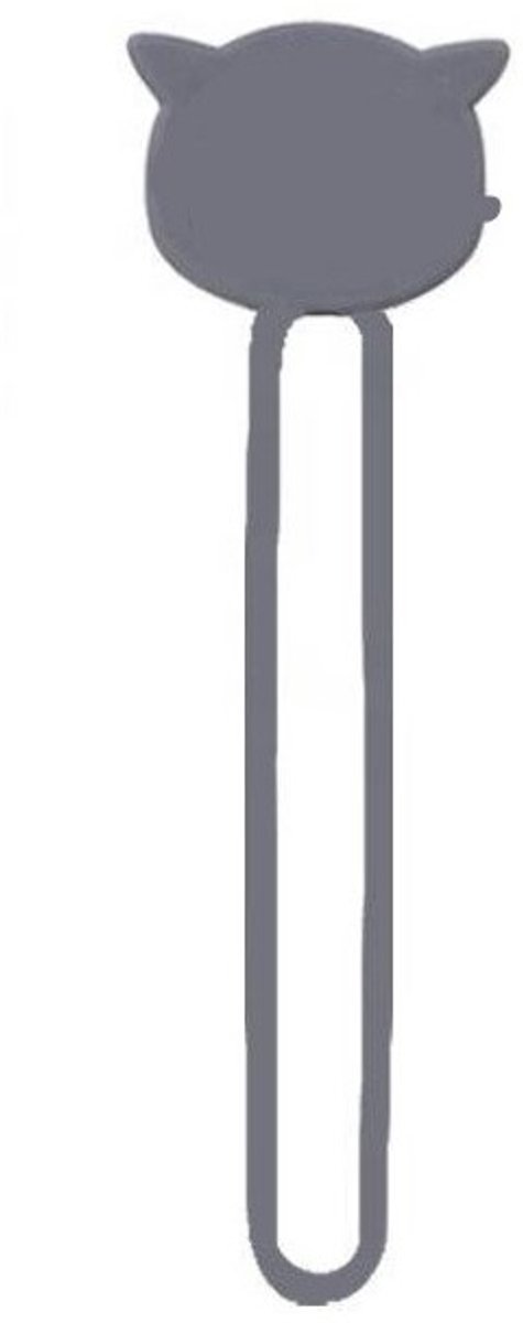 Hurtel Serie - Siliconen Kabel Organizer - Grijs - Compact Ontwerp - Duurzaam Materiaal