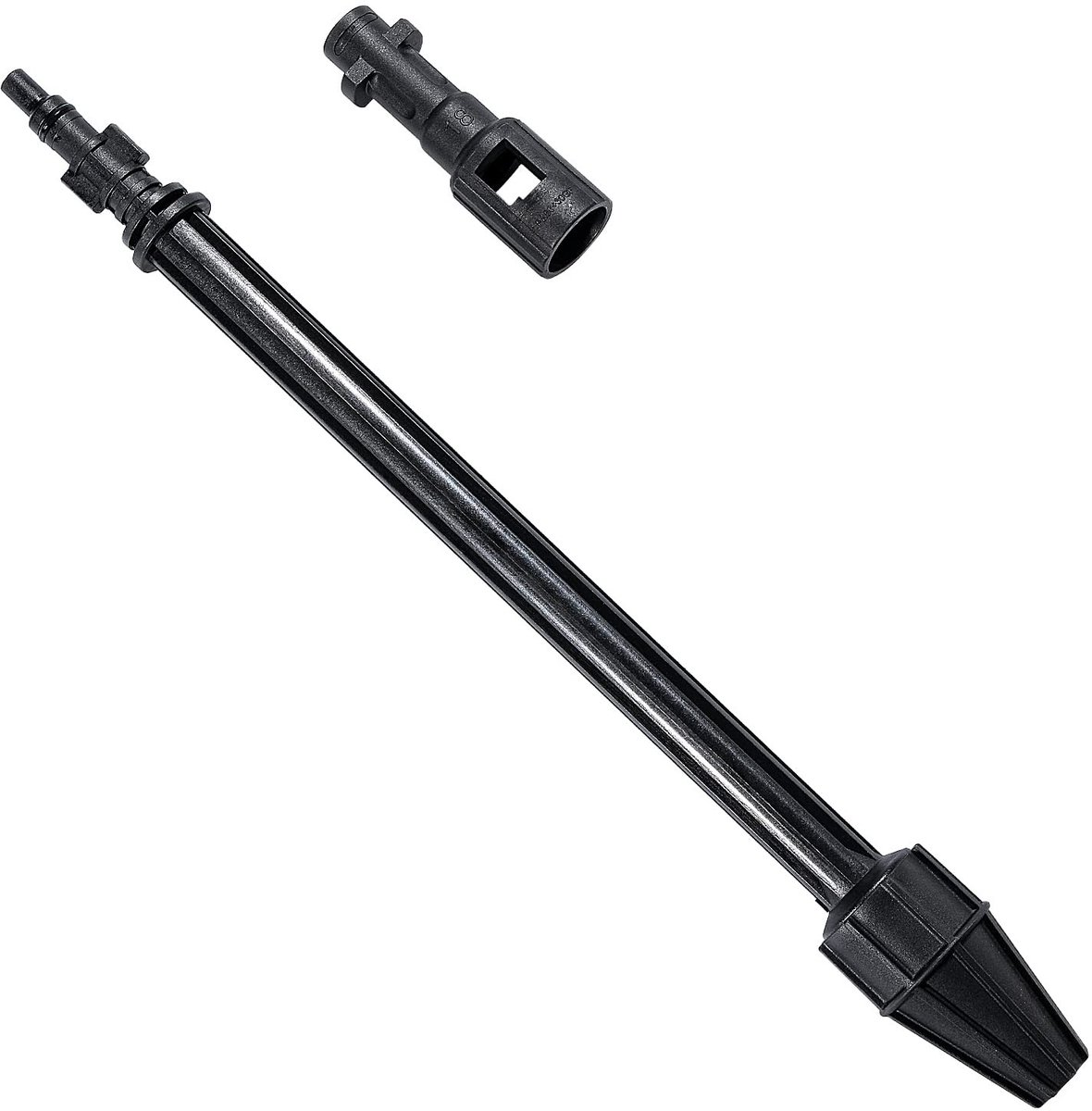 Dailygoods - Vervangende Hogedruklans - Turbovermogen - Draaibaar - Zwart - Voor Kärcher K2 K3 K4 K5 K6 K7 - Ideaal voor het Reinigen van Auto's en Te...