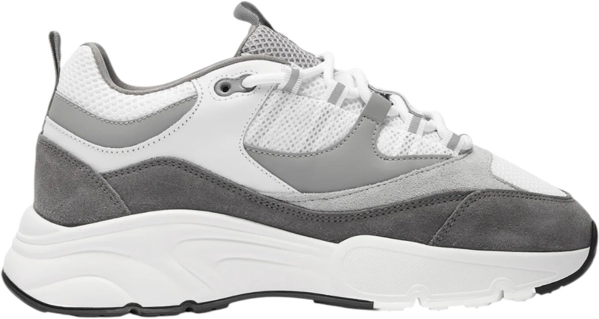 Cleens Heren Sneaker Wit Aero Runner Dove