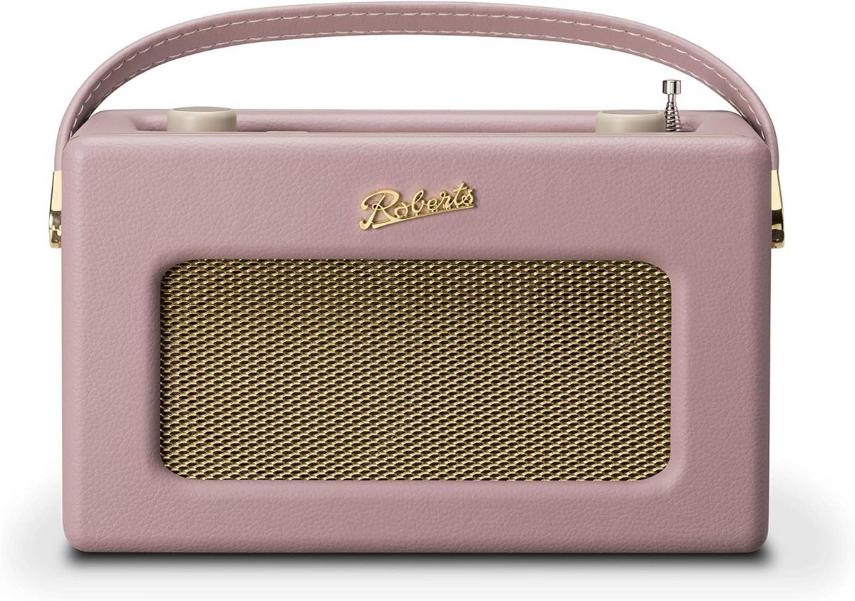 Draagbare Radio - Digitale Luidspreker - Muziek Luisteren - Smart Radio Functies - 220 Volt - Donkerroze