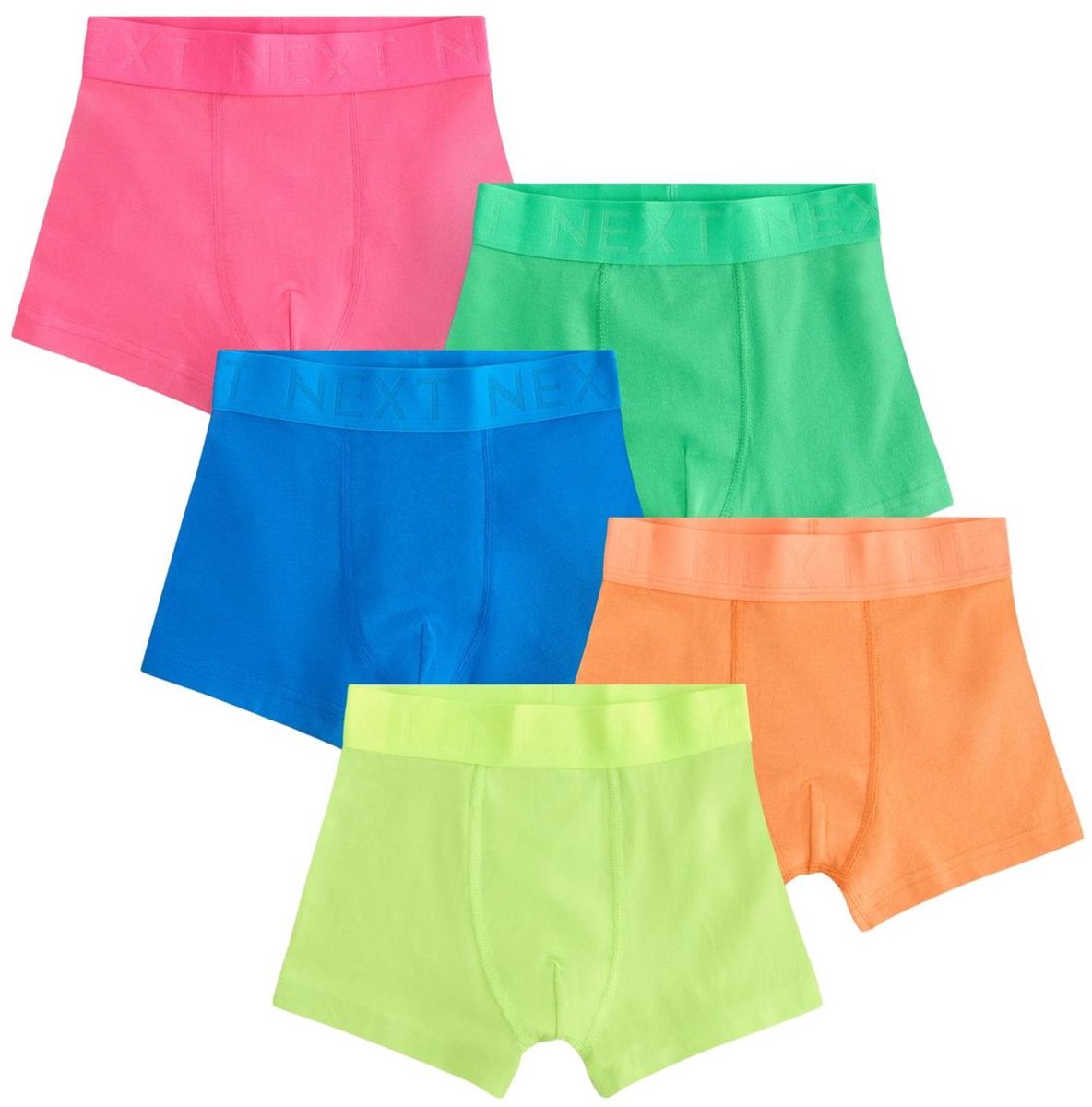 Next - Jongens - Set van 5 boxershorts - Blauw