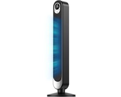 KAD® Torenventilator – Ventilator Staand – Ventilator met Afstandsbediening – Zwart – 23cm x 21cm x 106cm