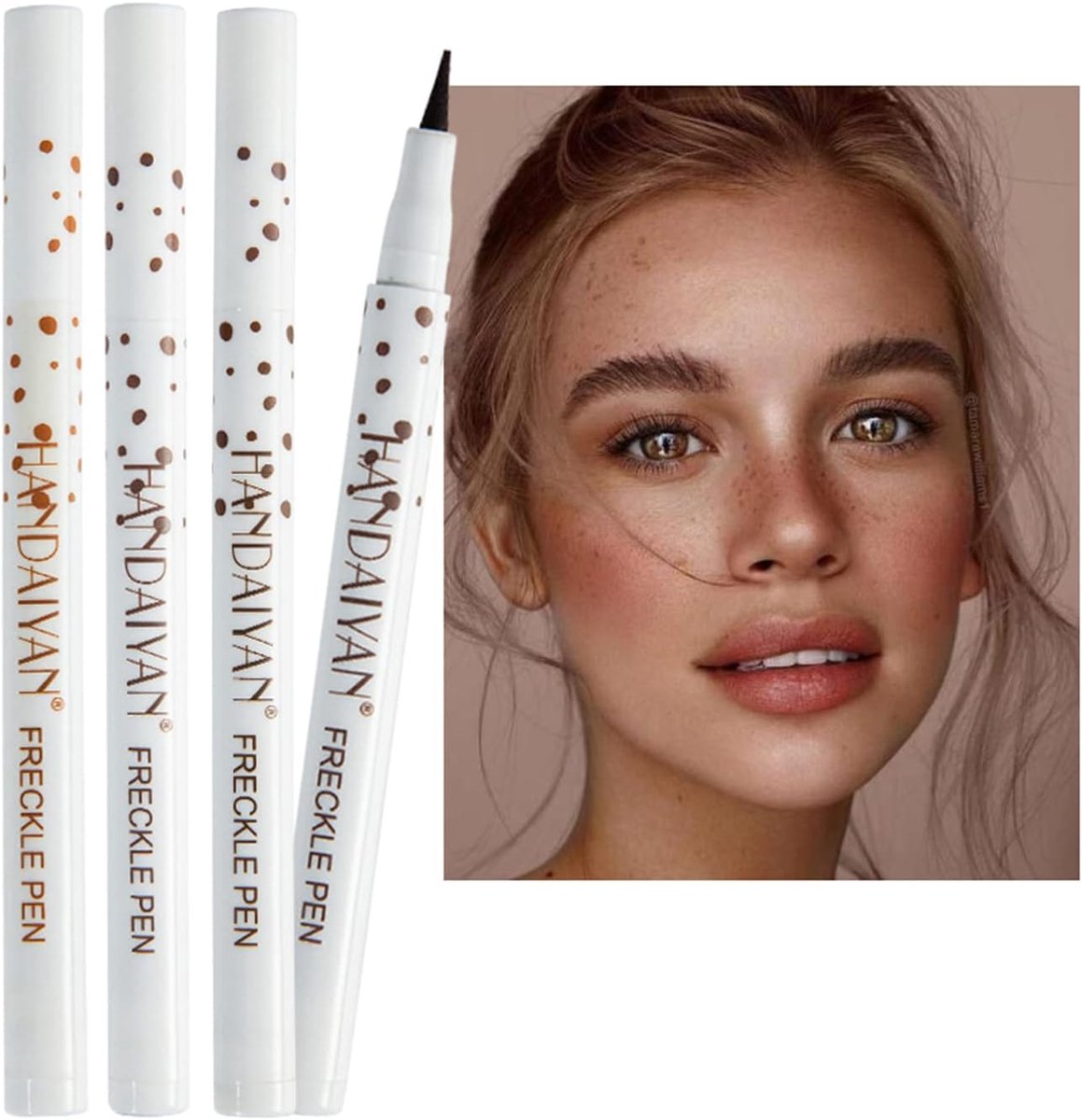 Sproeten Stift - Nep Sproeten - Natuurlijke Make-up - Fijne Viltstift - 10 gram - Kleur 02