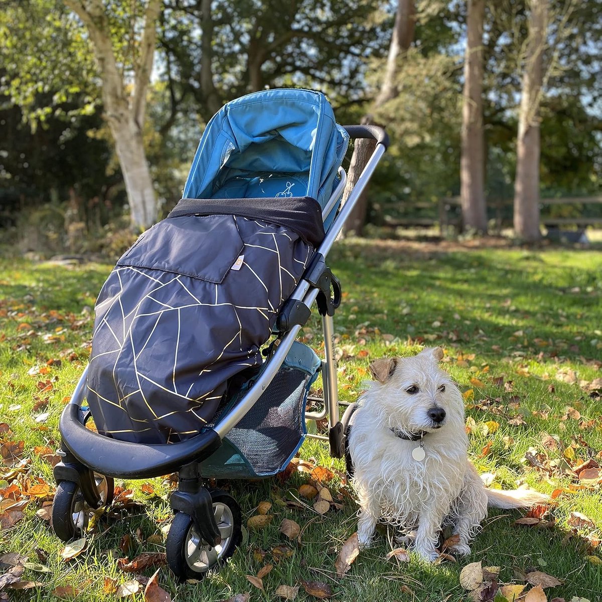 Universele Voetenzak - Draagtashoes - Reizen met baby - 5-in-1 functionaliteit - 100 cm lang - Zwart Goud