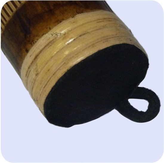 Bamboe Regenmaker Percussie Instrument met Rustgevend Geluid (20 cm) van Merkloos — afbeelding 3
