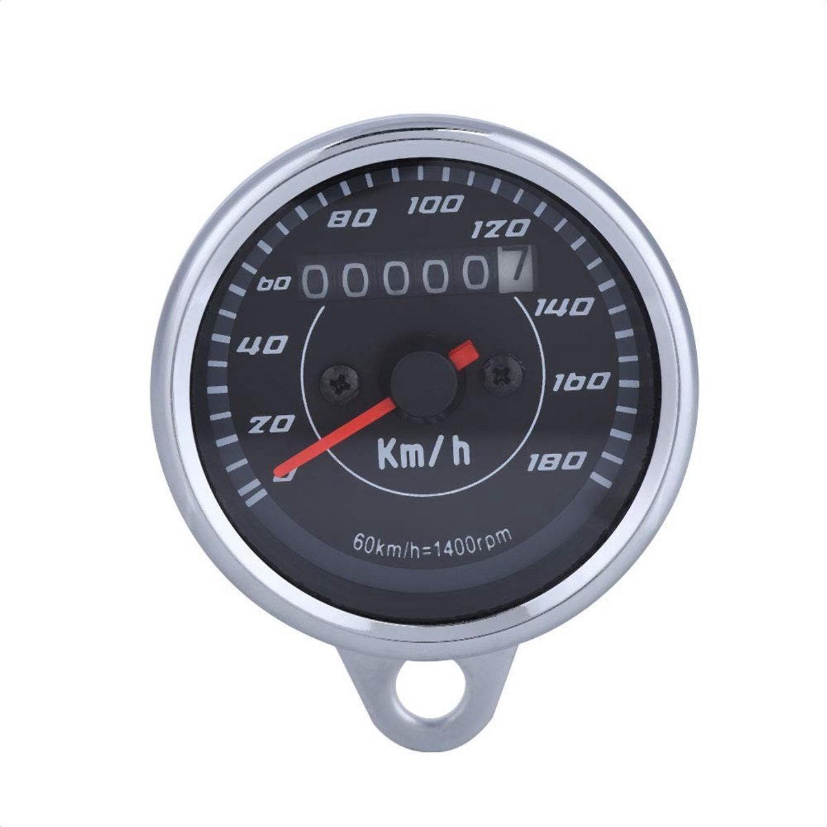 Dailygoods - Odometer en speedometer - Universele motorfiets accessoires - Met LED verlichting - Dubbele kleur - Nauwkeurige metingen - Voor motoren -...