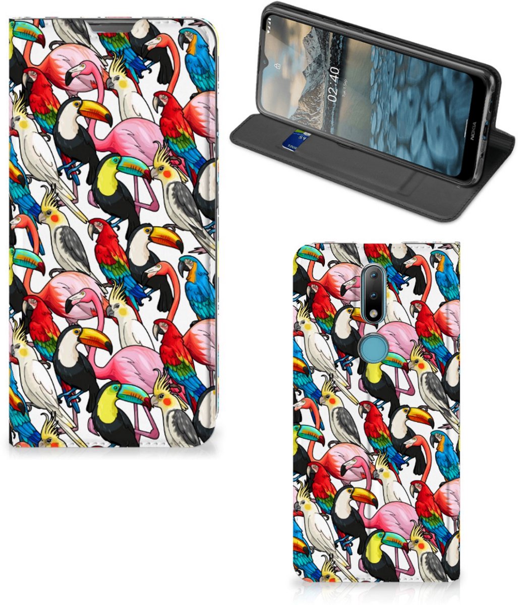 Nokia 2.4 Hoesje maken Birds