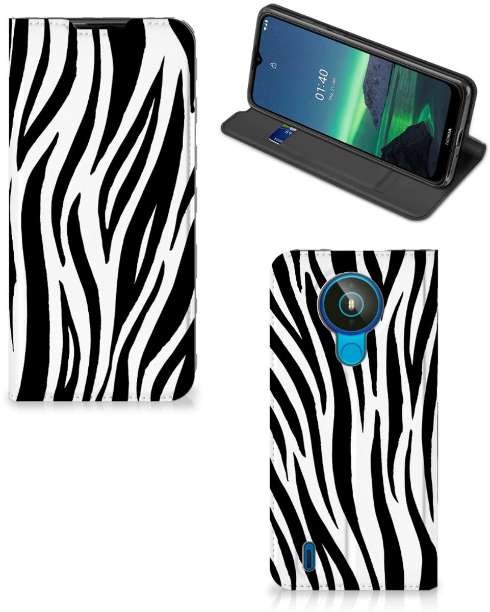 Nokia 1.4 Hoesje maken Zebra
