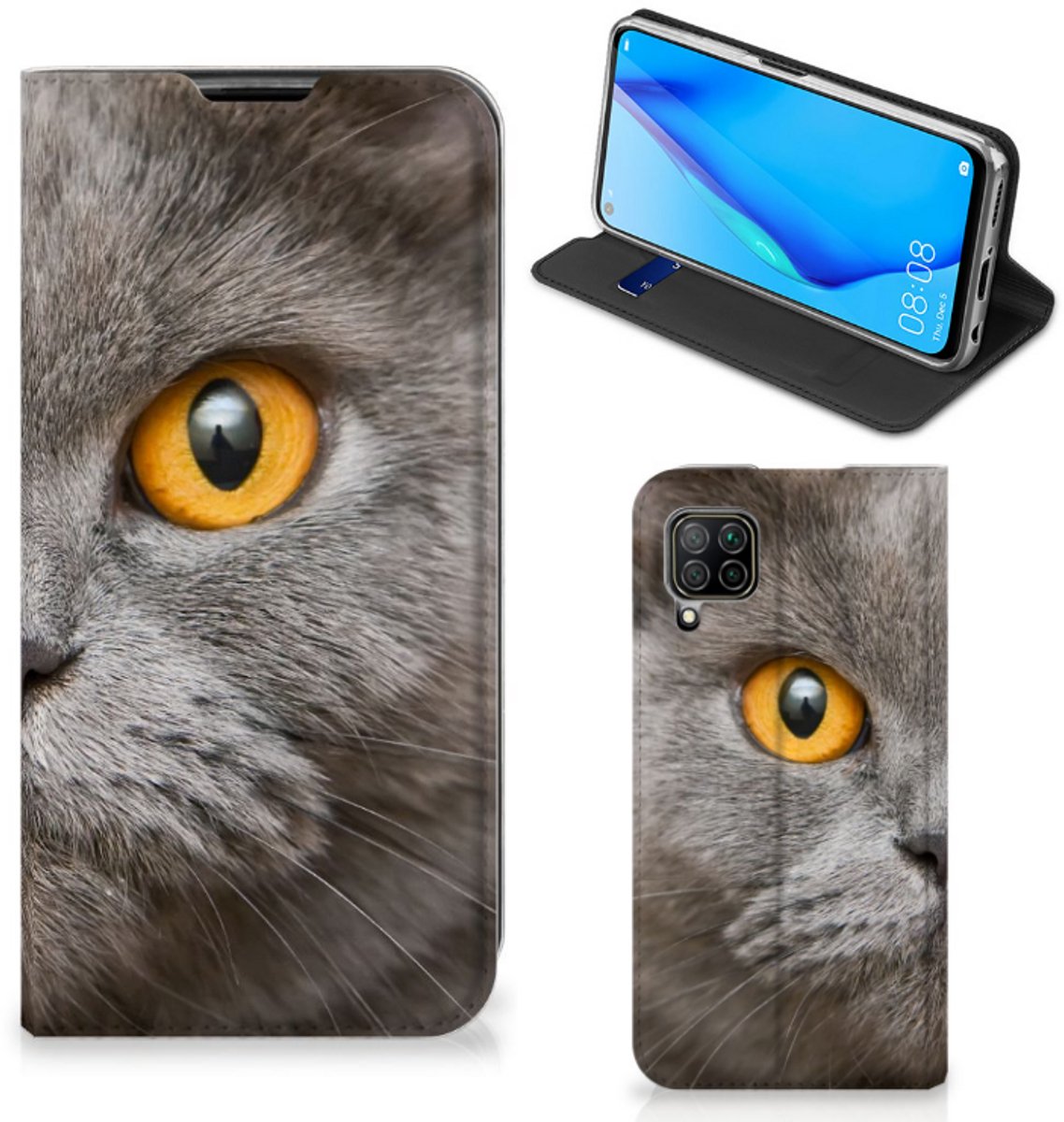 Hoesje maken Huawei P40 Lite Britse Korthaar