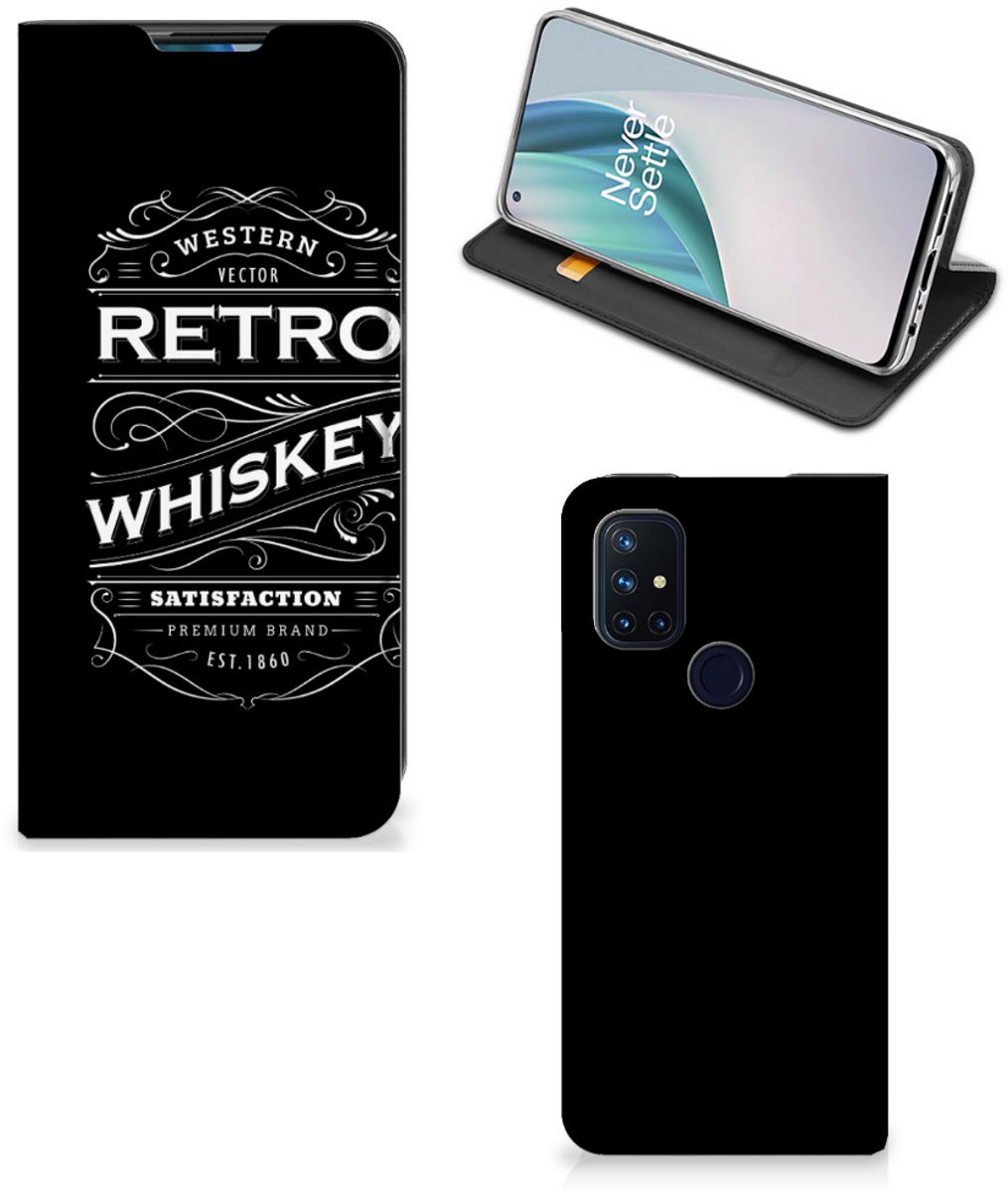OnePlus Nord N10 5G Flip Style Cover Whiskey