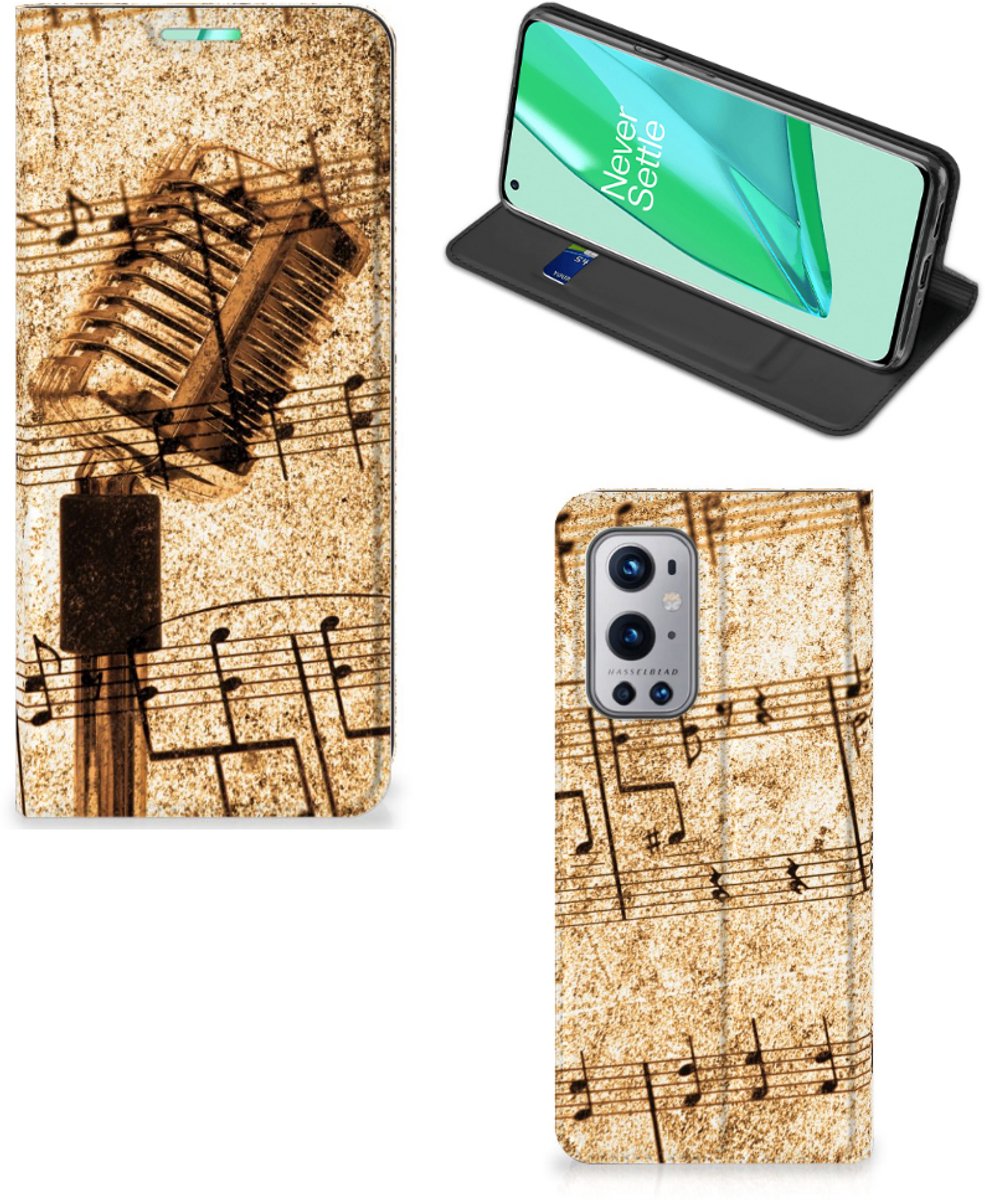 OnePlus 9 Pro Stand Case Bladmuziek