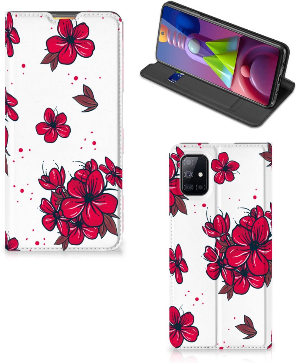 Samsung Galaxy M51 Smart Cover Blossom Red