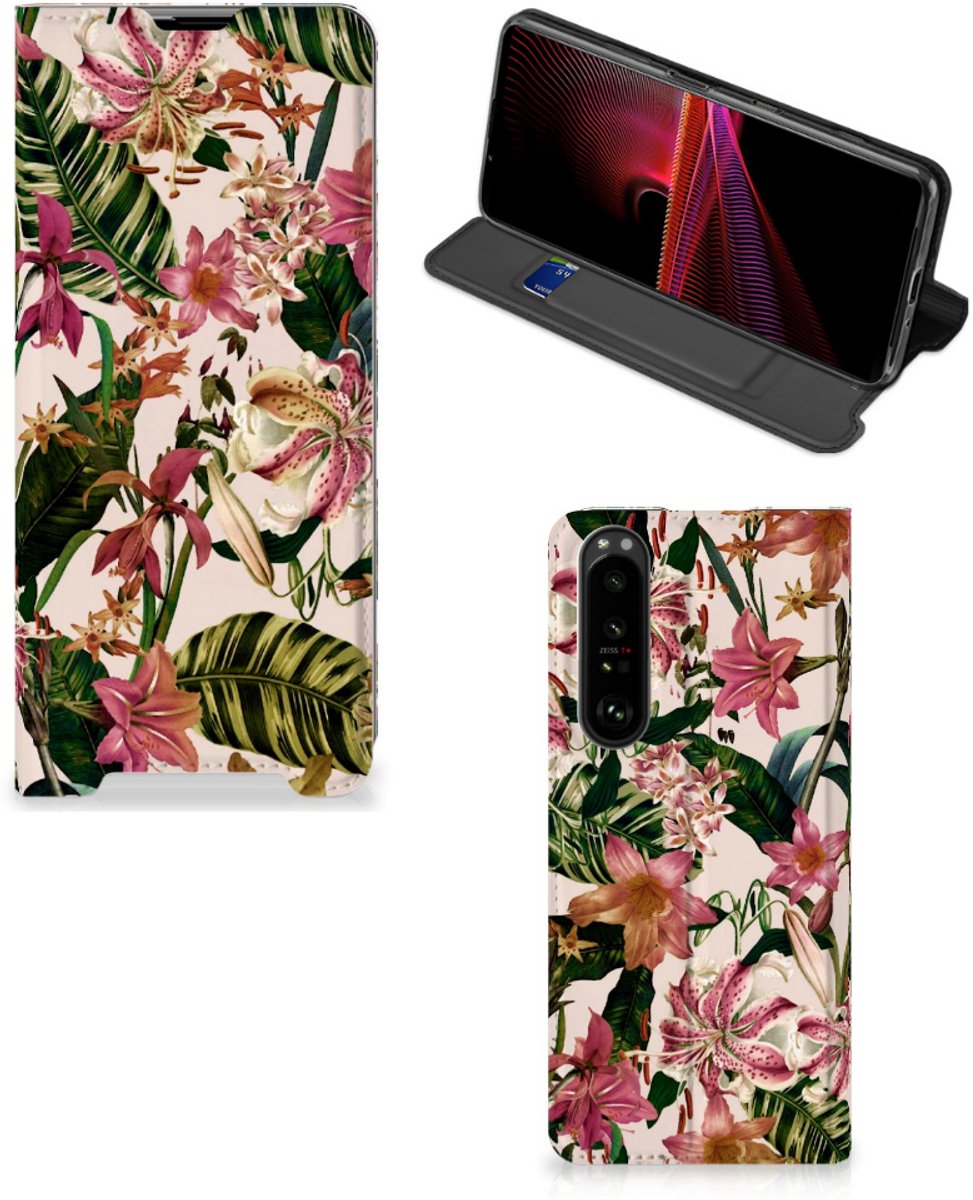 Sony Xperia 1 III Smart Cover Flowers