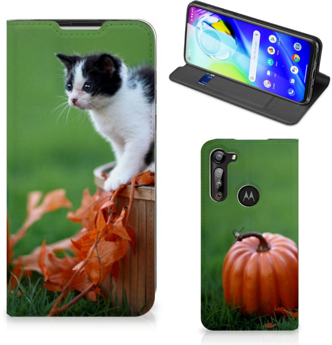 Motorola Moto G8 Power Hoesje maken Kitten