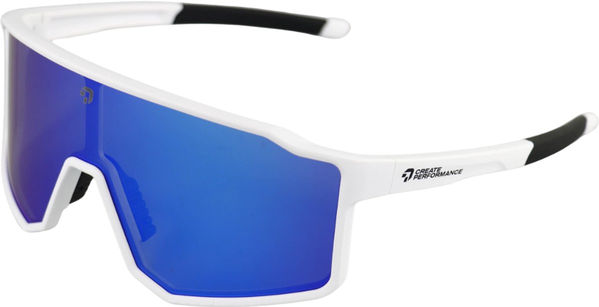 CREATE PERFORMANCE Sportbril – Gepolariseerde Sport Zonnebril UV400 – Fietsbril voor Wielrennen - Hardlopen - Outdoor – TR90 Lichtgewicht – Blauw Lens