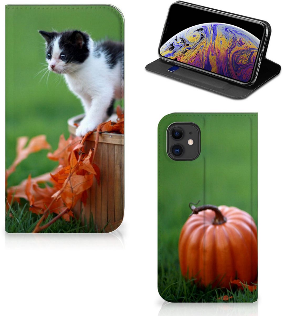 Apple iPhone 11 Hoesje maken Kitten