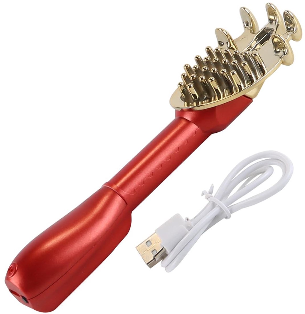 Allecto - Elektrische Rugkrabber - Effectieve Massage Tool - Ontspanning en Verlichting van Jeuk - 45 cm - Massageapparaat - Handig voor Thuisgebru...