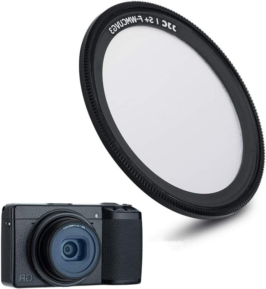 Ultraslanke UV-beschermfilter voor Ricoh GR camera's - Zeer dunne 19-laagse lensbescherming