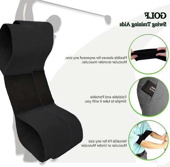 Golf Swing Training Armband Set van 2 Stuks voor Verbetering van Swinghouding en Techniek van GOLF — afbeelding 2