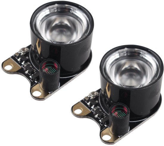 Allecto - Infrared LED Licht - Raspberry Pi Camera - Nachtzicht Module - 3W - Perfect voor beveiliging - Geschikt voor Raspberry Pi - Kleur: zwart