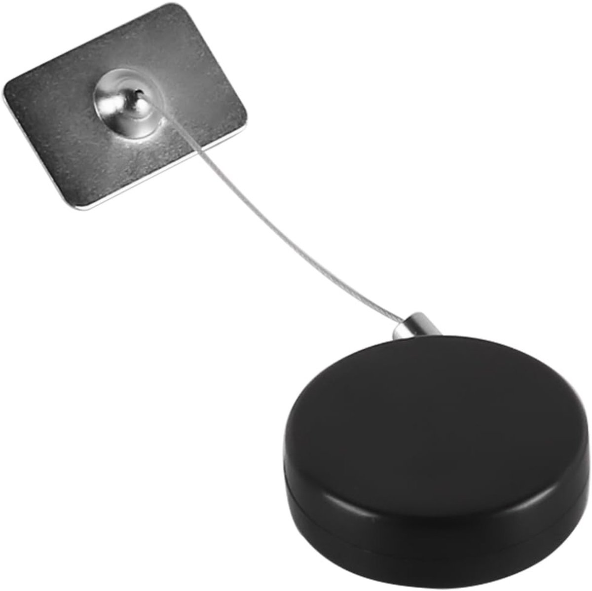 Retractable Kabelslot met Dubbelzijdige Lijm voor Sieraden en Kleine Voorwerpen - 90 cm Veiligheidsstaalkabel