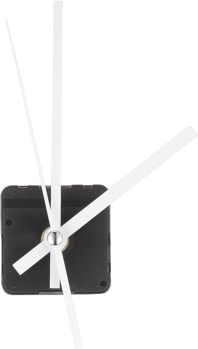 DIY Quartz Uurwerk met Stille en Nauwkeurige Beweging, Duurzaam en Energiezuinig voor Wandklokken en Klokmakers, Wit en Betrouwbaar