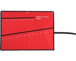 Allecto - Rollable Tool Bag - 25 Pocket Gereedschaps Organizer - Handgereedschap - Ideaal voor Sleutels en Accessoires - Gereedschapstas - Praktisc...